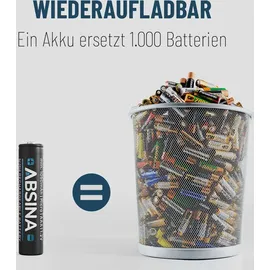 Absina Akku 1.2 V, 8 St.