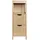 Hti-Living Badezimmerschrank Carol 30 x 89 x 30 cm Braun
