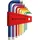 PB SWISS TOOLS RainBow Winkelschraubendreher- Satz im Kunststoffhalter 9-teilig 1,5-10mm PB
