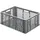 ALUTEC München Kunststoffbox 400 x 600 x 250 mm 1-tlg. grau