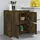 vidaXL Sideboard Räuchereiche 70x41x75 cm Holzwerkstoff