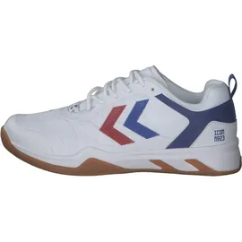 hummel Unisex Handballschuhe Uruz 2.0 Icon No23 Größe 42,5 in Weiß White/True Blue