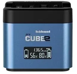 Hahnel 1000 575.0 Akkuladegerät Batterie für Digitalkamera AC, Zigarettenanzünder