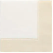 Papstar 50 Servietten "ROYAL Collection" 1/4-Falz 40 cm champagner
