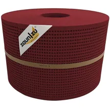 zaunzu® Sichtschutzstreifen 50 m x 19 cm Bordeauxrot PP