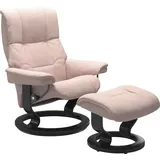 Stressless Mayfair mit Classic Base Rohleder 75 x 99 x 73 cm light pink q2 faron