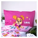 Paw Patrol Rosa 140 x 200 cm + 70 x 90 cm