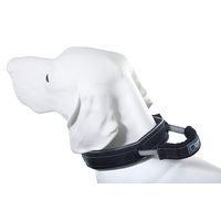 Armored Tech Dog Control Halsband mit integrierter Kurzleine (XS - Halsumfang 31-35 cm, schwarz)