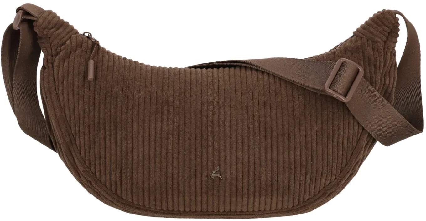 Prato Beuteltasche Corduroy SC07 mocha