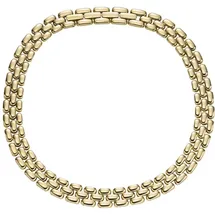 Fossil Arden JF04783710 Collier en Acier inoxydable Pour Femme Doré, Length: 406mm+50mm, Width: 14.1mm, Acier inoxydable, Pas de gemme