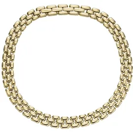 Fossil Arden JF04783710 Collier en Acier inoxydable Pour Femme Doré, Length: 406mm+50mm, Width: 14.1mm, Acier inoxydable, Pas de gemme