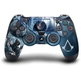 Head Case Designs Offizielle Zugelassen Assassin's Creed Altaïr Hidden Blade Schluessel Kunst Matte Vinyl Haut Gaming Aufkleber Abziehbild kompatibel mit Sony Playstation 4 PS4 DualShock 4 Controller