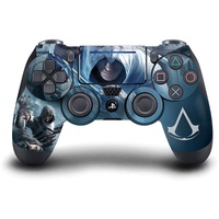 Head Case Designs Offizielle Zugelassen Assassin's Creed Altaïr Hidden Blade Schluessel Kunst Matte Vinyl Haut Gaming Aufkleber Abziehbild kompatibel mit Sony Playstation 4 PS4 DualShock 4 Controller