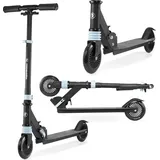 HyperMotion Zweirädriger Roller mit Stoßdämpfer WALLY 4-9 Jahre von HyperMotion, Schwarz-blau - Blau