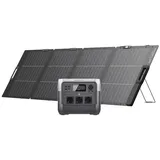 Ecoflow EcoFlow Tragbare Powerstation RIVER 2 Max 512 Wh Solargenerator Powerstation EcoFlow River 2 Max EcoFlow RIVER 2 Max 160000 mAh (220-240 V), X-Boost Funktion (bis zu 1000 W), Schnellladung in 1 Stunde