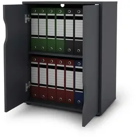 byLIVING Aktenschrank BELFAST 60 x 37 x 76,5 cm grau