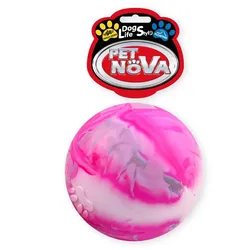 PET NOVA DOG LIFE STYLE Kauspielzeug Ball schwimmend Vanille Aroma 8cm