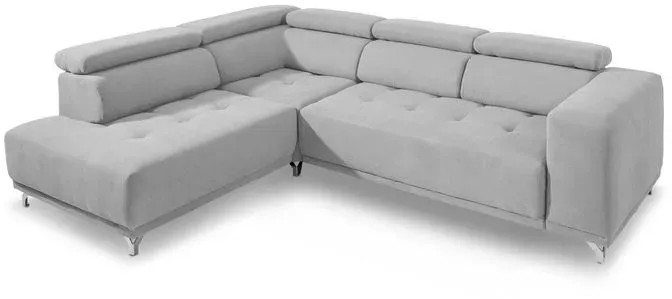 SOMETA Ecksofa Cancun Stoff Grau