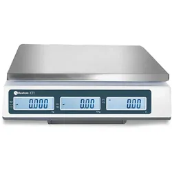 30 kg schwere Gewerbewaage Für Gemüsehandel, Absatzgenossenschaften, Wochenmärkte. Küchenwaage für Metzgereien und Feinkostläden.