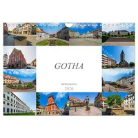 Calvendo Gotha Impressionen (Wandkalender 2026 DIN A4 quer), CALVENDO