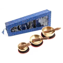 Berk Klangschale mit Zubehör 3er Set in Geschenkbox