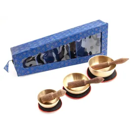 Berk Klangschale mit Zubehör 3er Set in Geschenkbox