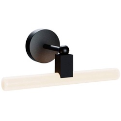 - Wandleuchte PIANO, 1x S14d, Metall schwarz -