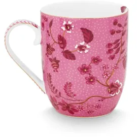 Pip Studio Jolie Flowers Becher 0,35 l Rosa