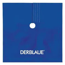 DER BLAUE Einfachrosette 1x22 mm Metall blau