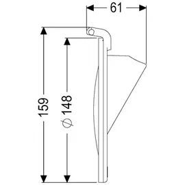 Kessel 70232 Rückstauklappe