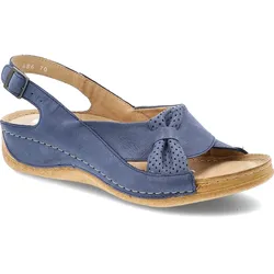 Blaue Sandalen Armodo Aus Echtleder, 37
