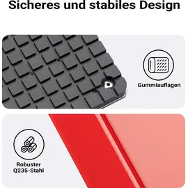 Wiltec Wagenheber Stahl 2000 kg rot