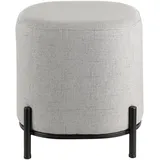 EGLO Hocker Mashike Kunststoff 39 x 41 x 39 cm Grau/Schwarz