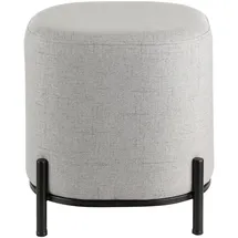 EGLO Hocker Mashike Kunststoff 39 x 41 x 39 cm Grau/Schwarz
