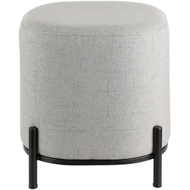 EGLO Hocker Mashike Kunststoff 39 x 41 x 39 cm Grau/Schwarz