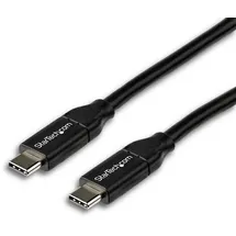 Startech StarTech.com USB-C auf USB-C Kabel mit 5A Power Delivery - St/St - 2m - USB 2.0 - USB-IF zertifiziert - USB Typ C Kabel (USB2C5C2M)