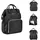 KIKKABOO Siena Wickeltasche Grau/Schwarz
