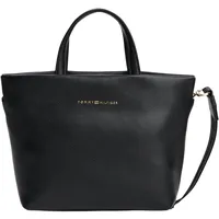 Tommy Hilfiger TH LOGOTAPE MINI TOTE Tote-Bags Kunstleder Black