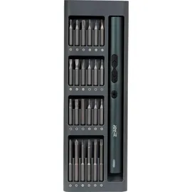 Joy-It WE-0002 Werkzeugset Schraubendreher, Akku-Multi-Tool magnetisch, im Koffer 62teilig