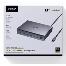 UGREEN Maxidok 10-in-1 Thunderbolt 5 Docking Dockingstation