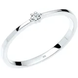 Diamore Elli DIAMONDS Ring Damen Verlobungsring mit Diamant in 925 Sterling Silber