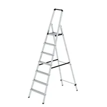 Günzburger Aluminium-Stufen-Stehleiter ML 7 Stufen (11227)
