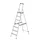 Günzburger Aluminium-Stufen-Stehleiter ML 7 Stufen (11227)