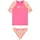 Roxy Set Check Tw Kurzarm-rash Guard - Plumeria Hippie Hour Diagonal - 2 Jahre