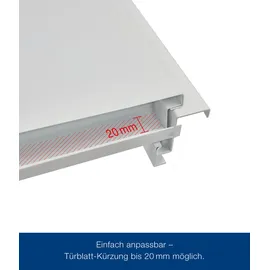 Hörmann ZK-Element links 87,5 x 200 cm Verkehrsweiß