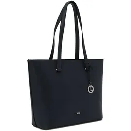 L.Credi Filippa Shopper Tasche 40 cm marine