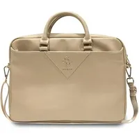 GUESS Torba GUCB15ZPGSTEGD 16" złoty/light gold Triangle 4G