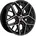 5 x 20 5 x 114 3 ET35 Schwarz/Poliert