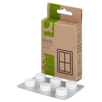 Q-Connect Glasreiniger Nachfüllpackung mit 6 Tabs KF16657
