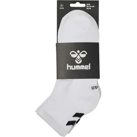 hummel hmlCHEVRON 6er Pack halblange Socken Weiß 46-48